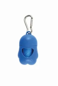 Pojemnik na woreczki na odchody, dla psa, plastik, z 3 rolkami woreczków