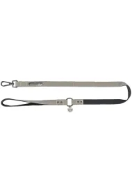 CityStyle, Smycz dla psa, bawełna, jasnoszara, M&ndash;L: 1.00 m/20 mm