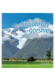 Kalendarz 2026 wieloplanszowy Krajobrazy górskie