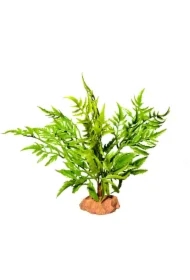 Dekoracja terrarystyczna roślina pustynna na podstawce duża 29cm