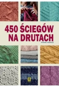 450 ściegów na drutach