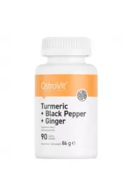 Kurkumina + Czarny Pieprz + Imbir Suplement diety