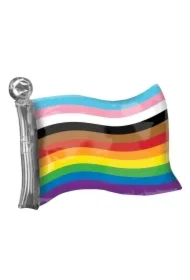 Balon foliowy XL progress pride flag