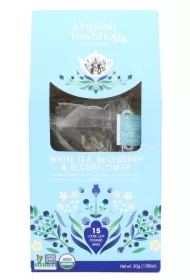 Herbata biała z dzikim bzem i borówką piramidki