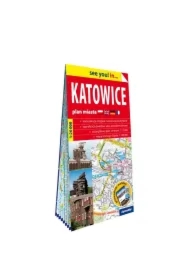 Katowice plan miasta 1:20 000 papier 2024