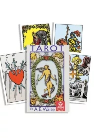 Tarot de A.E. Waite, Pocket karty do wróżenia, niebieskie, edycja portugalska