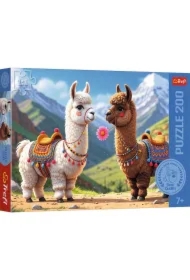 Puzzle 200 el. Kolorowe lamy