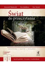 Świat do przeczytania 1. Część 1. Język polski. Podręcznik