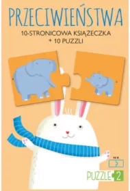 Przeciwieństwa (książeczka + 10 puzzli)