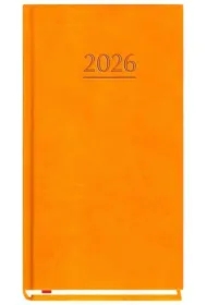 Terminarz 2026 kieszonkowy pomarańczowy