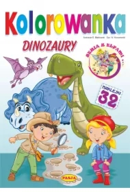 Kolorowanka. Dinozaury