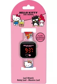 Zegarek LED z kalendarzem Hello Kitty HK50151