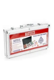 Zestaw do pokera 300 żetonów aluminiowy