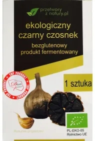Czarny czosnek bezglutenowy