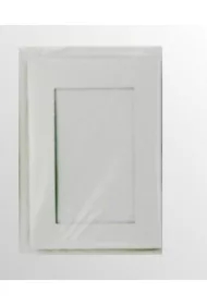 Karta passepartout + koperta srebrna