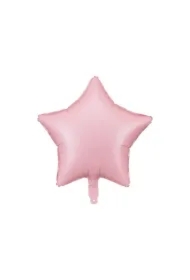 Balon foliowy Gwiazdka 48cm różowy