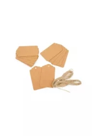 Tagi prezentowe prostokąt