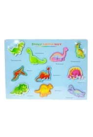 Układanka puzzle drewniane dinozaury