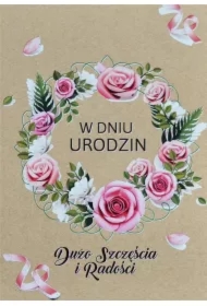 Kartka okolicznościowa Urodziny