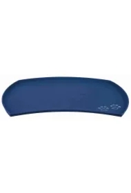 Podkładka pod miski, silikonowa, 48 x 27 cm, niebieska