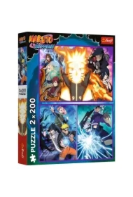 Puzzle Naruto Shippuden 2x200 el. Ninja z Wioski Ukrytego Liścia