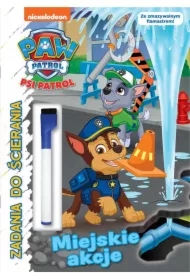Psi Patrol. Miejskie akcje. Zadania do ścierania