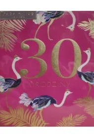 Karnet na 30 urodziny F SMA03PL