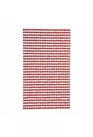 Kryształki samoprzylepne red