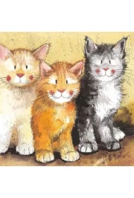 Podkładka pod kubek C18 Trzy kotki