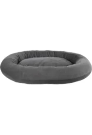 Talia, legowisko, dla psa/kota, owalne, ciemnoszare, 100 x 85 cm