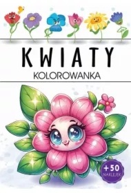 Kwiaty. Kolorowanka