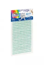 Perełki samoprzylepne seledynowe