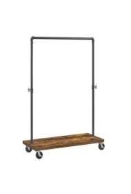 Wieszak na ubrania industrialny z kółkami