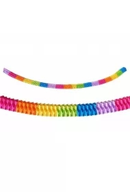 Girlanda papierowa Tęcza 4 szt