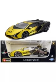 Lamborghini Sian FKP 37 yellow fade 1:18 BBURAGO