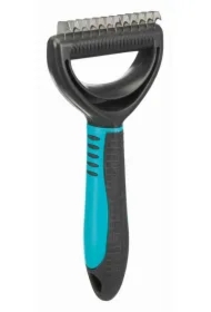 Zgrzebło uniwersalne, szeroko rozstawione zęby, 7 x 18 cm