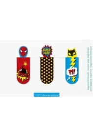 Zakładki magnetyczne Superbohaterowie