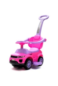 Jeździk dziecięcy z dźwiękiem 3w1 różowy