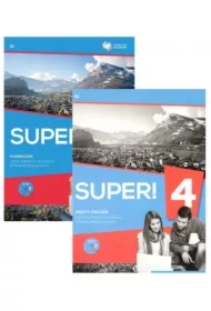 Super! 4. Podręcznik wieloletni + CD i zeszyt ćwiczeń + CD do języka niemieckiego. Szkoła ponadgimnazjalna