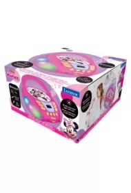 Odtwarzacz CD Bluetooth Myszka Minnie z efektami świetlnymi RCD109MN