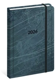 Kalendarz 2026 książkowy A5/192K Mat+UV Stone