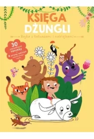 Bajka z tatuażami i naklejkami. Księga dżungli