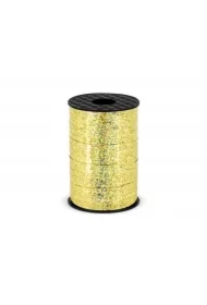 Wstążka plastikowa złota