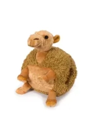 Poduszka wielbłąd i pluszowy ogrzewacz do dłoni