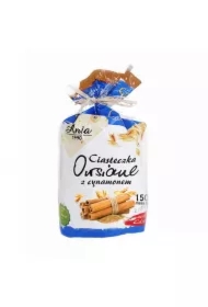 Ciasteczka owsiane z cynamonem