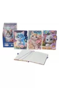 Notes w kratkę kotki MIX