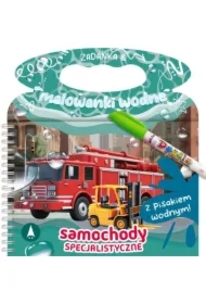 Zadanka & malowanki wodne. Samochody specjalistycz