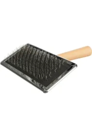 Miękka szczotka z grzebykiem czyszczącym 11 x 14 cm