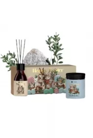 Zestaw Happy Easter świeca sojowa Chocolate Eggs + dyfuzor zapachowy Garden Party