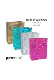 Torebka prezentowa 32x26x12cm MIX